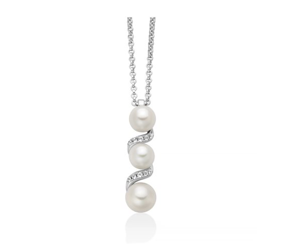 Collana Miluna Donna in Argento Perla PCL6761 - PCL6761
